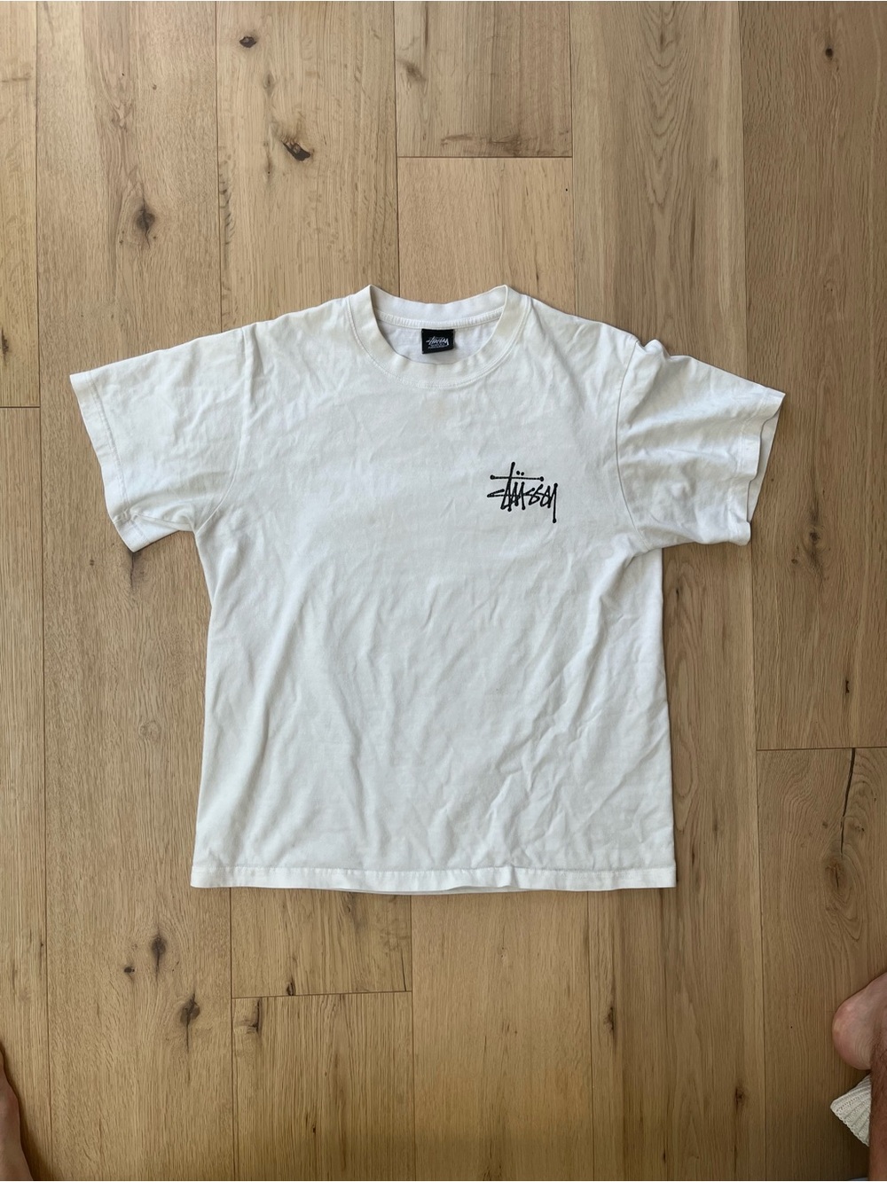 Stussy White Tee
